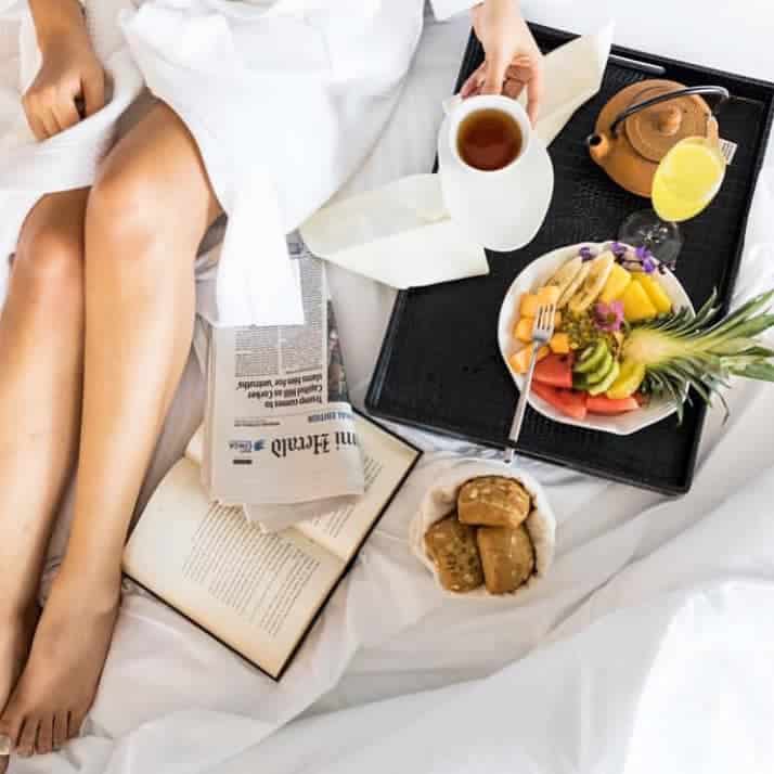 Breakfast in bed  at La Concordia Boutique Hotel 