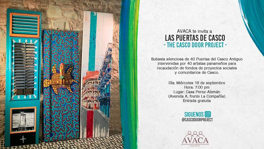 The Casco Door Project 2019 Silent Auction Invitation