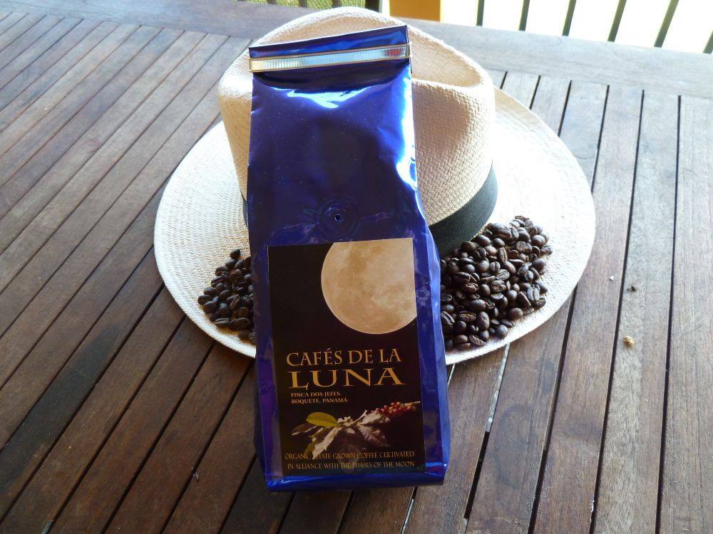 Cafés de la Luna is sold at Casa Sucre Coffeehouse