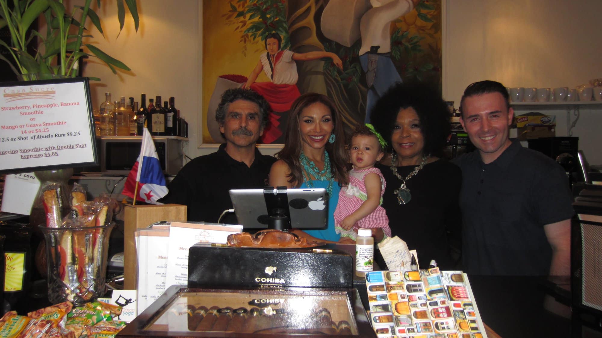 Sherman family will be hosting you at Casa Sucre Boutique Hotel and Coffeehouse