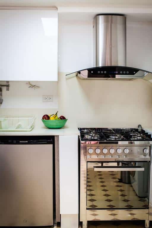 kitchen of Stunning Small Loft at Casa Neuman 