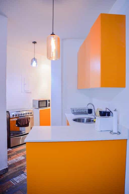 kitchen of Charming Apartment in Casco Viejo