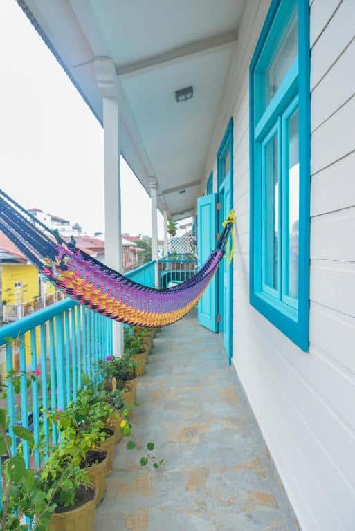 balcony of apartment 2A in Flor de Lirio  in Casco Viejo 