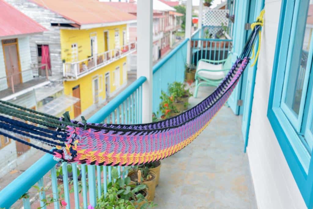 balcony of apartment 2A in Flor de Lirio  in Casco Viejo 