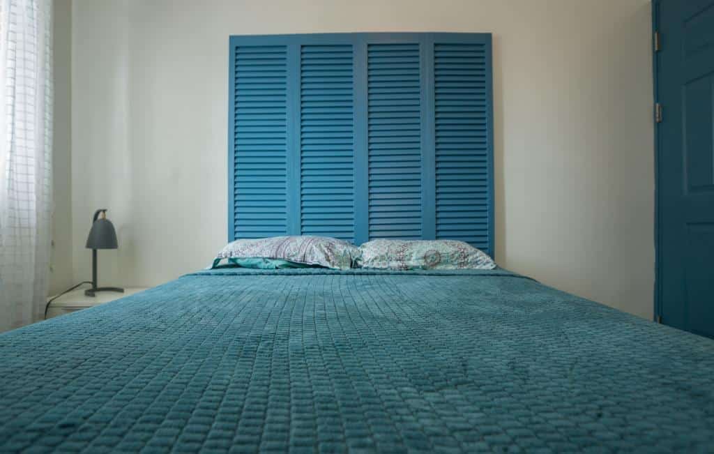 bedroom of apartment 1A in Flor de Lirio Casco Viejo 