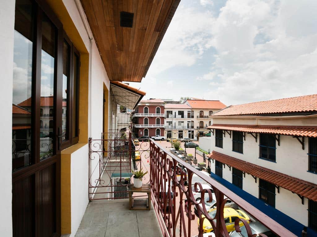 All rooms at Tantalo Hotel have their own balconies