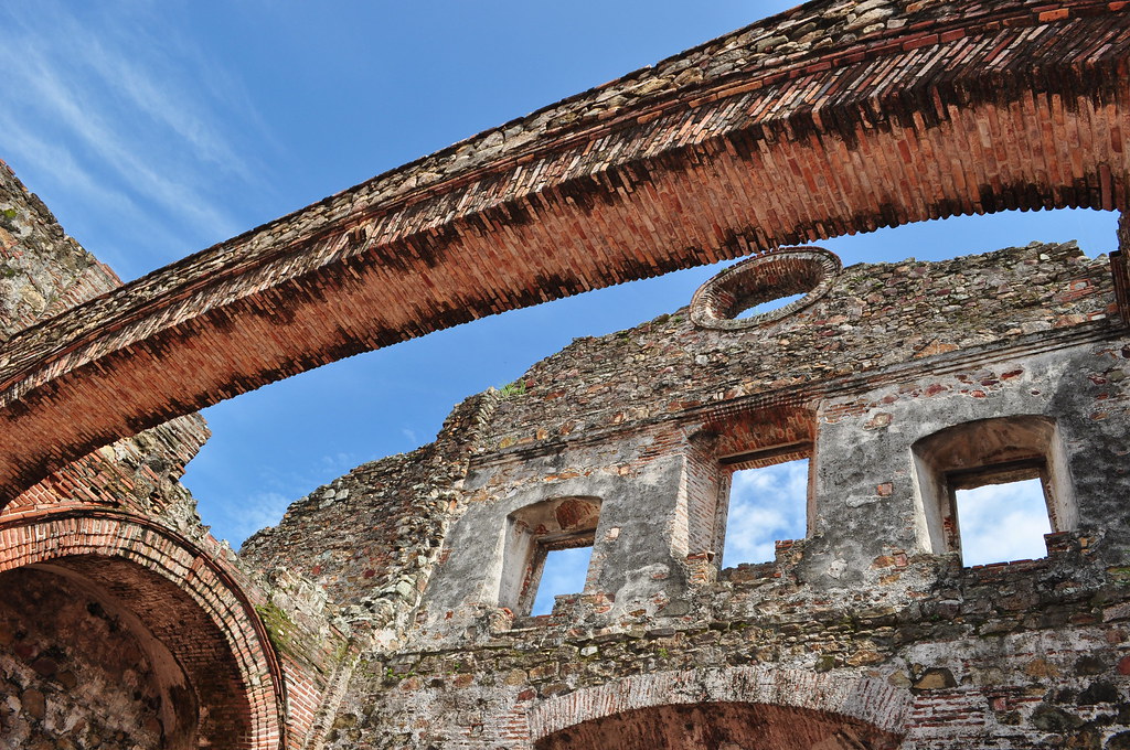 The flat arch of the Santo Domingo church served to prove that there is little seismic activity in Panama