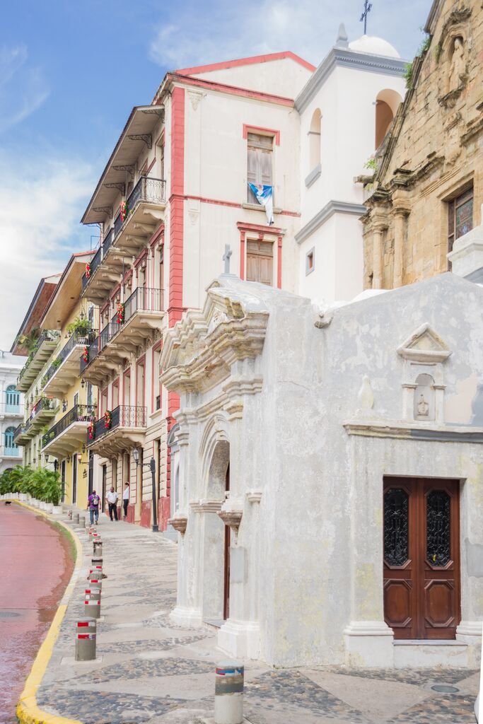 Calle 10 is one of the most picturesque streets in Casco Viejo