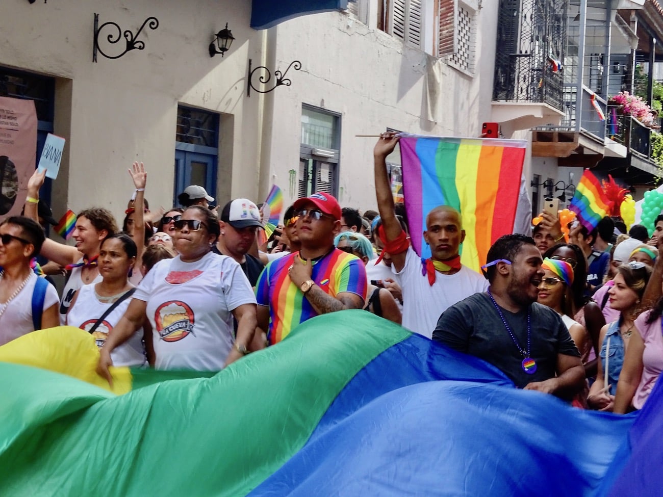 Gay Pride Panama 2019 was in Casco Viejo, again Panama Casco Viejo