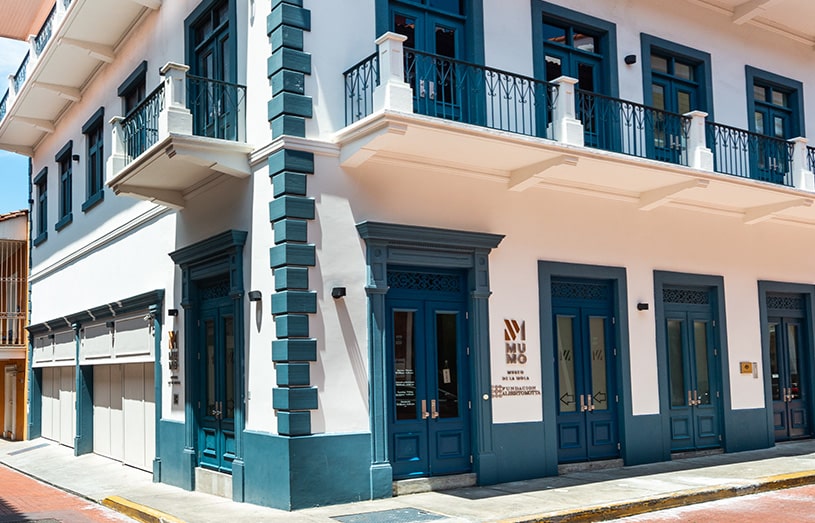 Mola Museum Building in Casco Viejo Panama