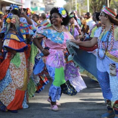 Celebration of the Month of the Black Ethnicity in Plaza Santa Ana