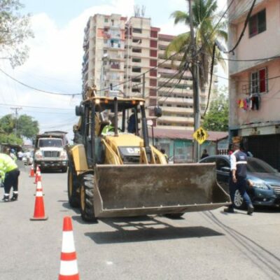 The Road Renovation of El Chorrillo has Begun