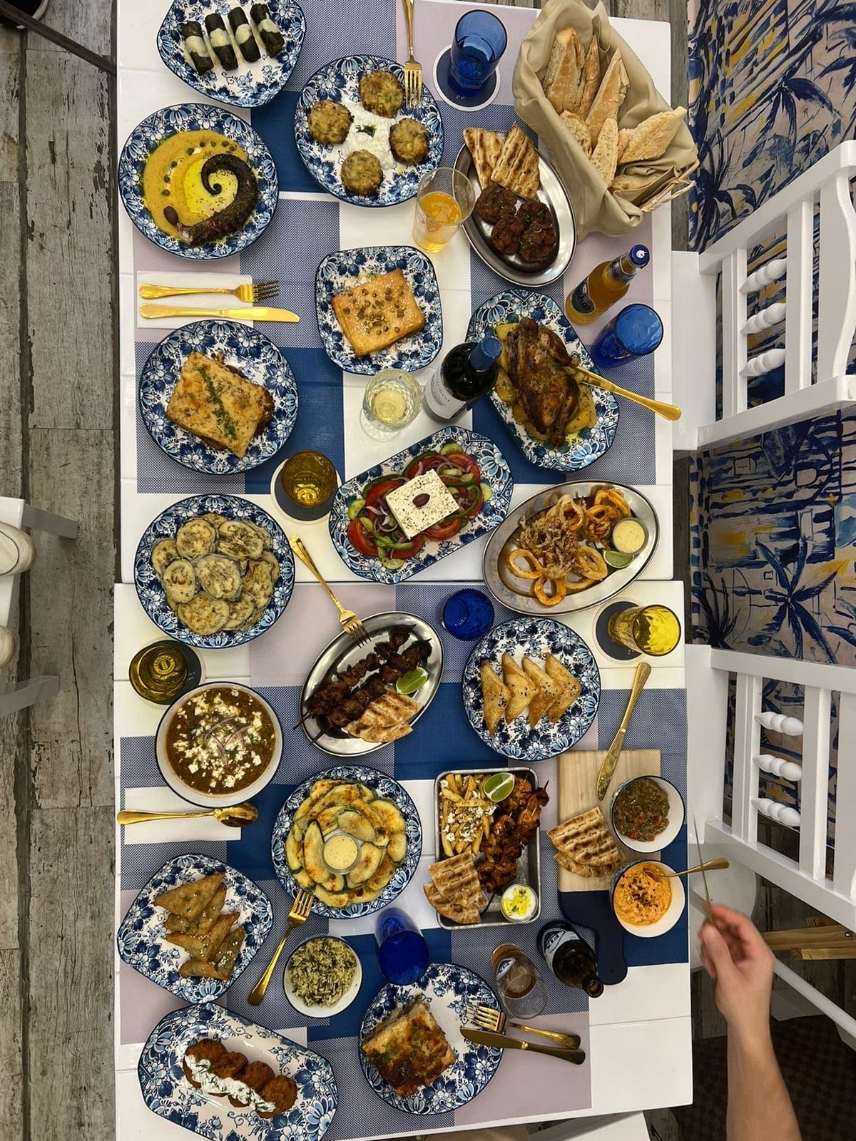 Opa Taberna Griega comida