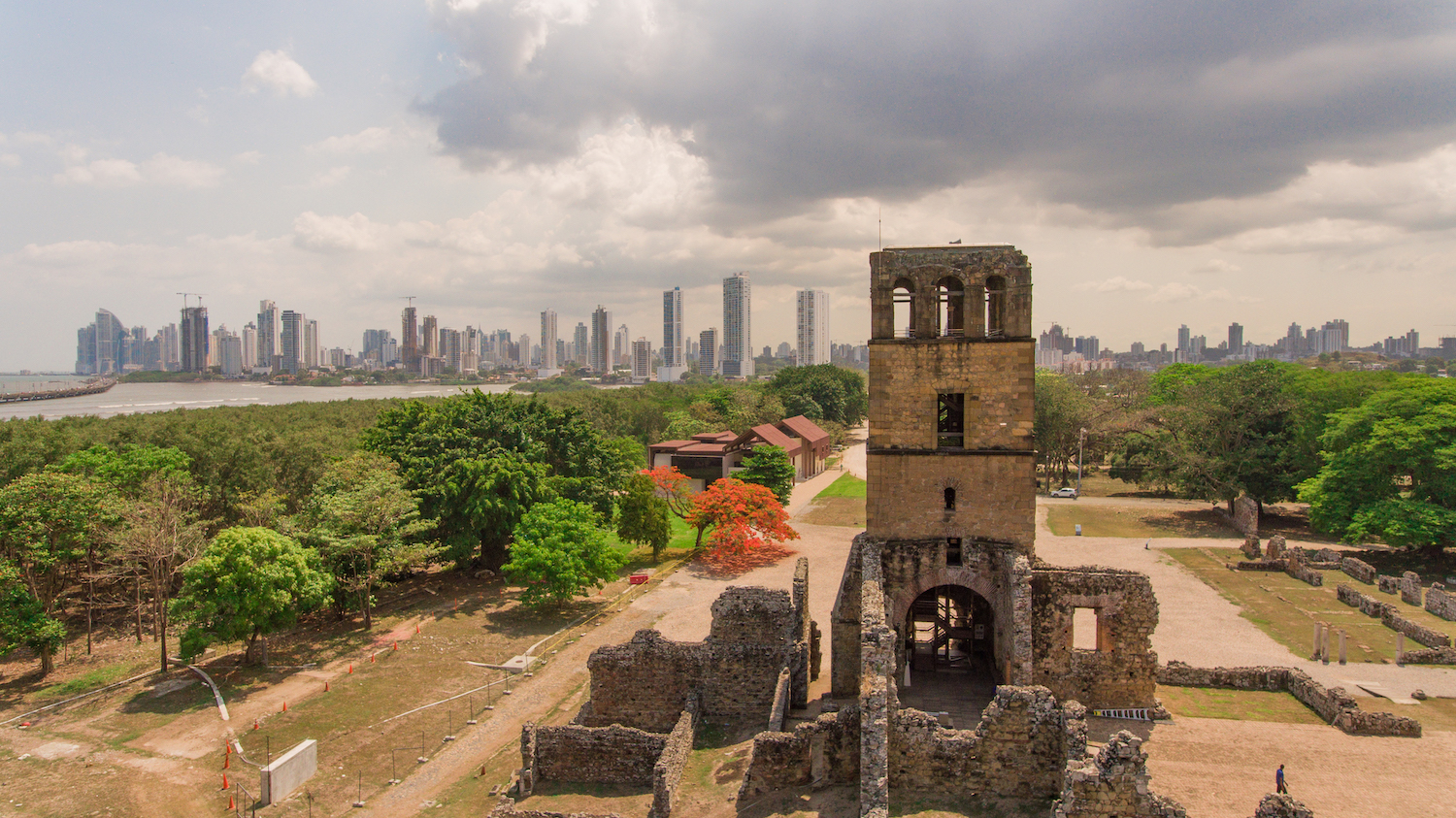 Panama Viejo is part of the Trans-Isthmian Colonial Route 