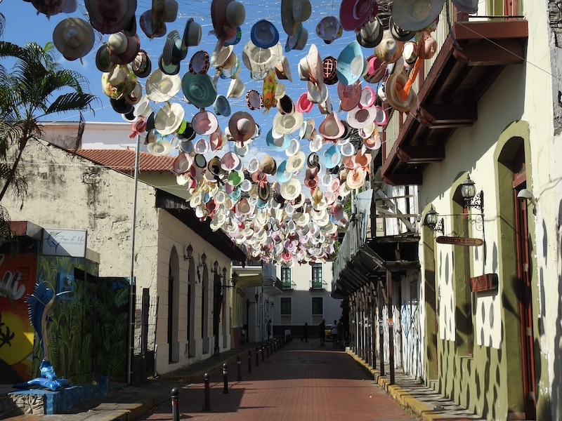 Visit the Hats Street in Casco Viejo Panama Casco Viejo