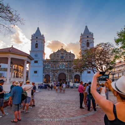 Cathedral Plaza was the Plaza Mayor in the Colonial Era