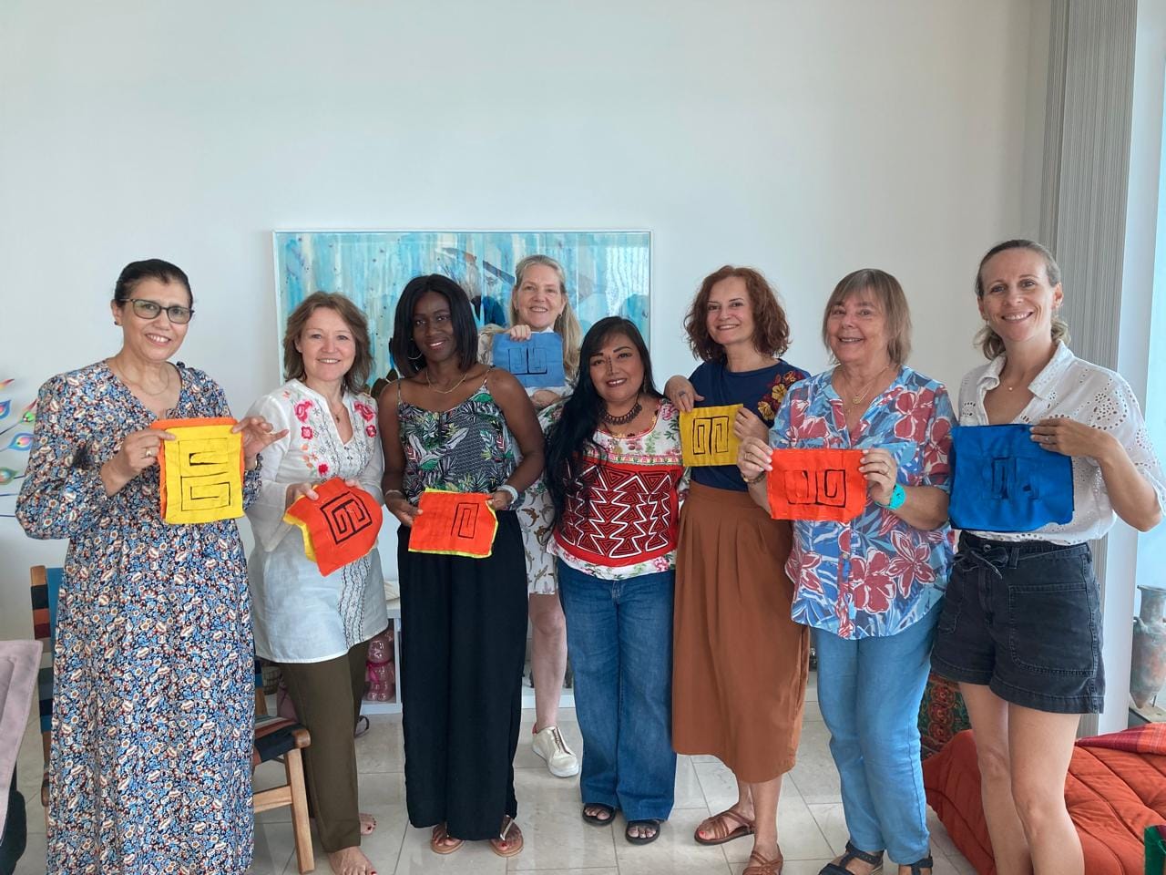 Guna Mola Workshop Panama Casco Viejo Guna Mola Workshop - Image 4